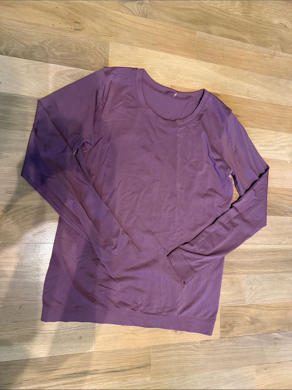 Lululemon Purple Long Sleeve Top